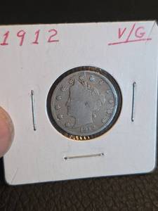 lot 177 image: 1912 V Nickle