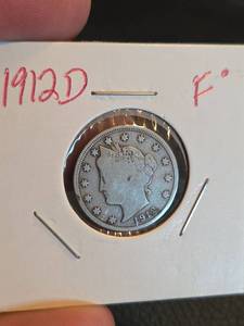 lot 179 image: 1912-D V Nickle