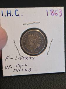 lot 182 image: 1963 Indian Head Penny