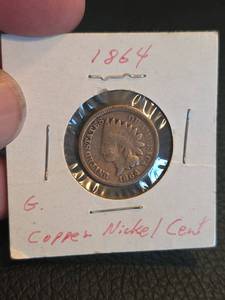 lot 183 image: 1864 Indian Head Penny