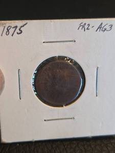 lot 184 image: 1875 Indian Head Penny