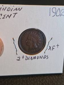 lot 200 image: 1902 Indian Head Penny