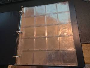 lot 229 image: Binder with Coin sleeves