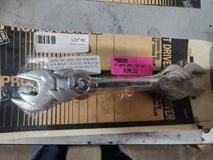 lot 2 image: Set of 7 open ended standard wrenches