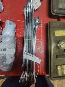 lot 19 image: Set of 8 box and open end wrenches