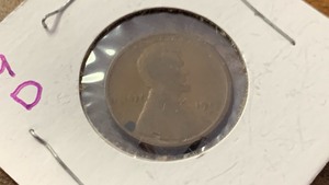 lot 23 image: 1919-D Lincoln Cent Penny Coin RC50