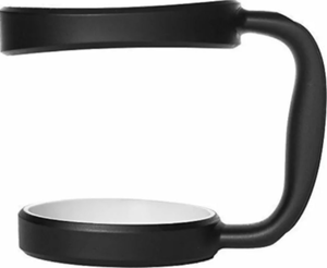 lot 402 image: Handle for 30oz Yeti Rambler Tumbler Cooler Cup SIC Kodiak Cups Etc Holder Grip Black DP60