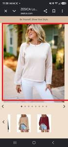 lot 4615 image: ZESICA Womens Oversized Long Sleeve Sweaters Fall Crewneck Color Block Loose Ribbed Knit Pullover Tops