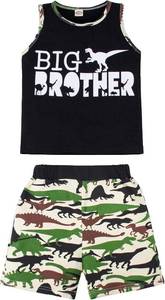 Magic Park 6M-6Y Big Brother Little Brother Toddler Family Matching Outfits Kid Vest Shirt With Short Pant Summer Clothes Camo 4-5T