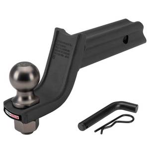 lot 328 image: BAJA 5,000 lb. X-Mount Starter Kit, 3-14 in. Drop x 2 in. Rise x 1 in. Shank Hitch Mount, 2 in. Ball, 58 in. Hitch Pin