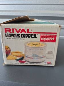 lot 350 image: Rival Little Dipper Electric Stoneware Server