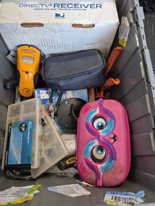 lot 363 image: Mixed Hand Tools & Hardware Lot �� Zircon StudSensor L50, Stanley, Irwin, Hillman Picture Hangers