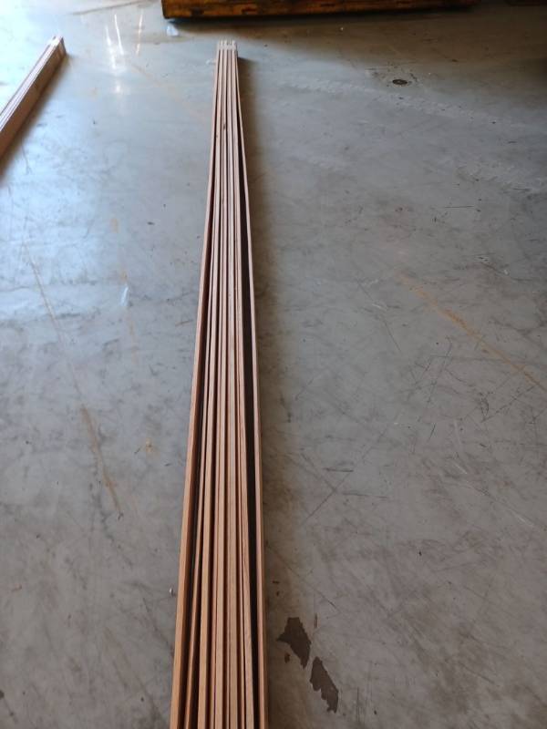 lot 60926 image: 120 Linear Feet Oak Base