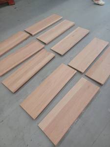 lot 17928 image: Stair Tread, Oak, 10 Pieces, 36 Inches Wide