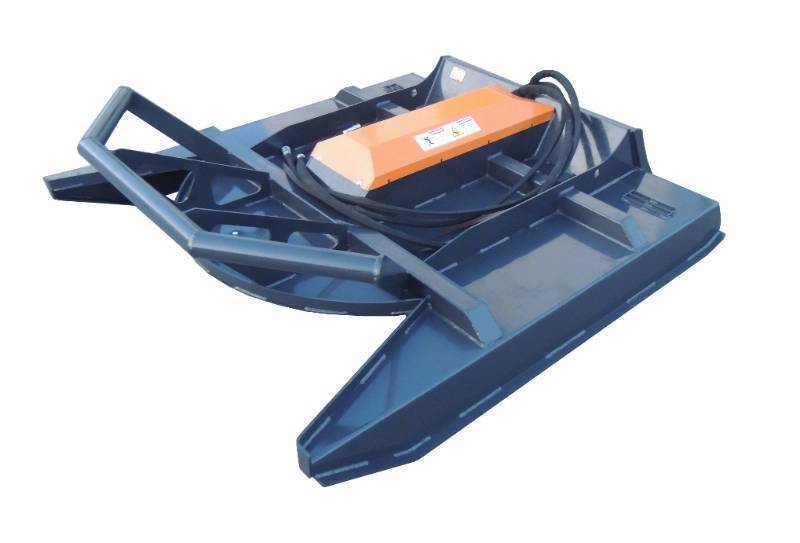 lot 4020 image: Unused ARTEER Heavy Duty 72in Skid Steer Brush Cutter w 4 Independent Heavy Duty Blades attached to a Thick Heavy Duty Plate - HDBC -72W