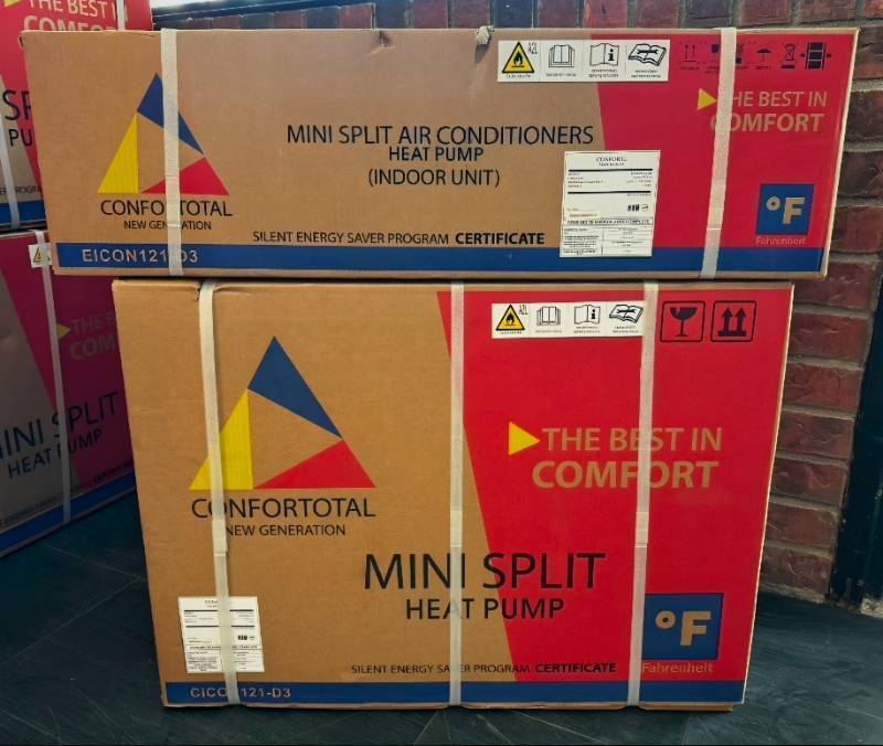 lot 2926 image: Confortotal Mini Split Air Conditioner Heat Pump Indoor Unit EICON121-D3 12000 BTU