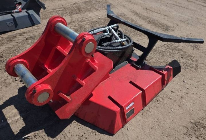 lot 8068 image: Heavy Duty Excavator Disc Mulcher CK-EDM320 - Fits CAT 320 Excavator or 18-25 Ton Excavators