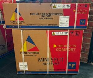 lot 2946 image: Confortotal Mini Split Air Conditioner Heat Pump Indoor Unit EICON121-D3 12000 BTU