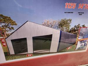 lot 8274 image: Large Scale Building 50 x 25FT  Model CK-S5025