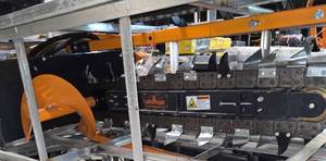 lot 3006A image: Unused LandHonor Skid Steer Trencher FT-12-48L