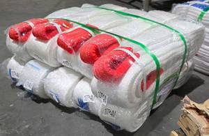 lot 10185 image: PABREAK 30 Piece Lifting StrapSling Set - 10 of 10-Ton x 4 Meter Straps - 10 of 5-Ton x 4 Meter Straps - 10 of 3-Ton x 4 Meter Straps