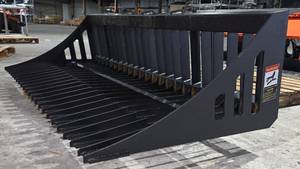lot 10060 image: PABREAK Skid Steer 62 Rock Bucket RB110