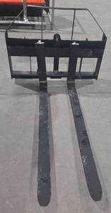 lot 10101 image: PABREAK Skid Steer 60 Pallet Fork Set  Fork Measurements 60in x 4in x 1.3in