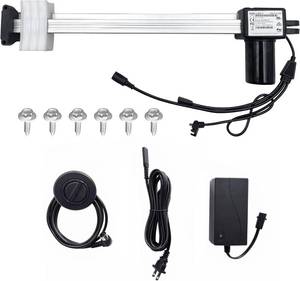lot 111698 image: Power Recliner Motor JLDQ.12.157.333K Linear Actuautor Kit for Lift Chair  Minimum Install Size157mm, Stroke333mm, Electric Sofa Motor Replacement