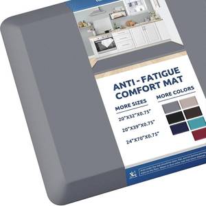 lot 111721 image: 0.8 Thick Kitchen Mat Cushioned Anti Fatigue Rug Comfort Floor Mats  Water-Resistant, Non-Slip, Easy to Clean Comfort Floor Mat for Kitchen, Sink & Office, Multiple Colors & Sizes, 70 x 24