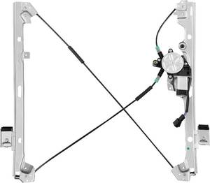 lot 211546 image: Front Driver Side Power Window Regulator with Motor (2 Pins) Fit for 2001-2006 Chevrolet Silverado 1500 3500, Avalanche Suburban GMC Sierra 1500 2500 3500 Yukon XL Cadillac Escalade, 741-644