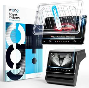 lot 211553 image: Wigoo for 2025 Tesla Model Y & Model 3 Screen Protector, 15.4, Matte  For Model Y Premium(2025)Model 3(20242026) Accessories, No Glare & Fingerprint, Tempered Glass Protector with Alignment Kit