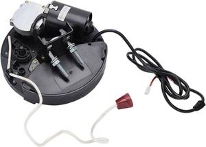 lot 211567 image: Retails for $108 Auto Garage Roller Door Opener, 55 dB 250N Pulling Force Doors Opener with Manual Release Handle and 2 Remote Controls, 24V DC Electric Rolling Door Opener