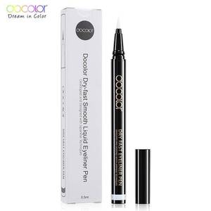 lot 211596 image: Docolor Fl ssiger Eyeliner, Augen-Make-up, Superwasserfest, Langlebig, Leicht Zu Tragende Augen-Make-up-Kosmetik-Werkzeuge Wei