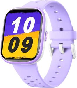 lot 211618 image: Heroange Kids Smart Watch for Girls Boys,IP68 Waterproof Kids Fitness Tracker Watch with 1.83 Face,Heart Rate Sleep Monitor,19 Sport Modes,Puzzle Games with APP,Great Gifts for Teens 6 (Purple)