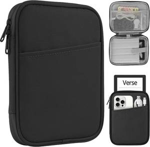 lot 211629 image: HoYiXi Universal Sleeve Bag for 6,6.8,7 Kindle PaperwhiteColorsoft 2024-2012 Compatible with 6-6.8 All-new KindleKoboTolinoSony,6 EReader with Anti-Drop Protective Cover,Blue