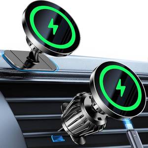 lot 211660 image: Kaistyle for MagSafe Car Mount Charger Stronger Magnet  iPhone Magnetic Wireless Car Charger DashboardVent for Magsafe Car Charger Cell Phone Car Mount for iPhone 16 Pro Max 15 14 13 12 MagSafe Cases