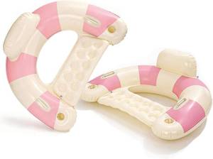 lot 211666 image: 2PCS Pool Swim Ring Inflatable Pool Floats Water Fun Large Adult Swimming Pool Float for Beach Lake Summer Holiday Beach Party