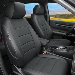 lot 311526 image: Retails for $200 Lolcar CRV Seat Covers Custom Fit for Honda CRV 2023 2024 2025 2026 Leather Car Seat Cover Full Set for Trucks SUV,Waterproof Car Seat Cushion,Faux Leather (Black)