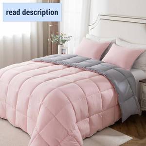 lot 311528 image: California King Comforter Set, Reversible,Goose Down Alternative,All Season