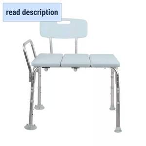 lot 311530 image: Medline Bath Safety Transfer Bench with Microban