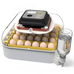lot 171401 image: Retails for $112 MATICOOPX 30 Egg Incubator with Humidity Display, Egg Candler, Automatic Egg Turner, for Hatching Chickens