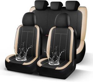 lot 171426 image: HChengkikz Full Set Neoprene Waterproof Car Seat Covers, Seat Protectors  Water Resistant Seat Protectors, Airbag Compatible, Universal Fit for Sedans, SUVs, Trucks, Vans