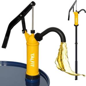 lot 171433 image: Lever Action Barrel Pump,55 Gallon Drum Pump, For Fuels, Chemicals, Corrosive Liquids, Water Based Fluids, Fits 5 to 55 Gallon Drums & Barrels (Reinforced PP - High Corrosion Resistance)