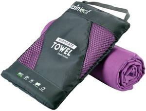 lot 271481 image: Rainleaf Microfiber Towel Quick Dry Camping & Travel & Gym Towel. Compact  Super Absorbent, Lightweight, Fast Drying. Suitable for Beach, Bath, Backpacking, Hiking, Swim.
