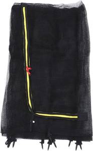 lot 371364 image: Trampoline Safety Net with Straight Poles Protective Enclosure Replacement Netting for Outdoor Trampolines High-Strength Weather-Resistant Barrier