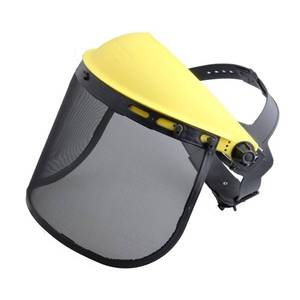 lot 371411 image: Hipa Safety Face Shield with Mesh Visor for Weed Eating Whacking Yard Work Chainsaw Protective Helmet