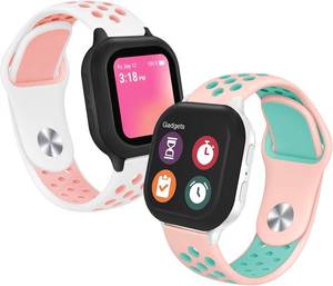 lot 371427 image: Soft Silicone Sport Band Compatible with Garmin Bounce Watch 12  Breathable, Lightweight & Comfortable   Perfect for Daily Play, Sports, and School
