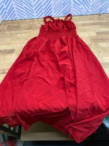 lot 371428 image: Red Dress. XS.