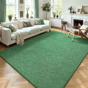 lot 471521 image: 5x7 Area Rugs for Living Room Non Slip Dorm Bedroom Rug, Floral Green  Modern Area Rugs with Soft Memory Foam, Washable Indoor Floor Carpet for Dining Room Office Kids Playroom Decor