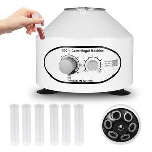 lot 471534 image: Electric Lab Laboratory Centrifuge Machine with Speed Control and Timer, Lab Benchtop Centrifuges AC 110V Capacity 6 x 20ml Max 4000 RPM